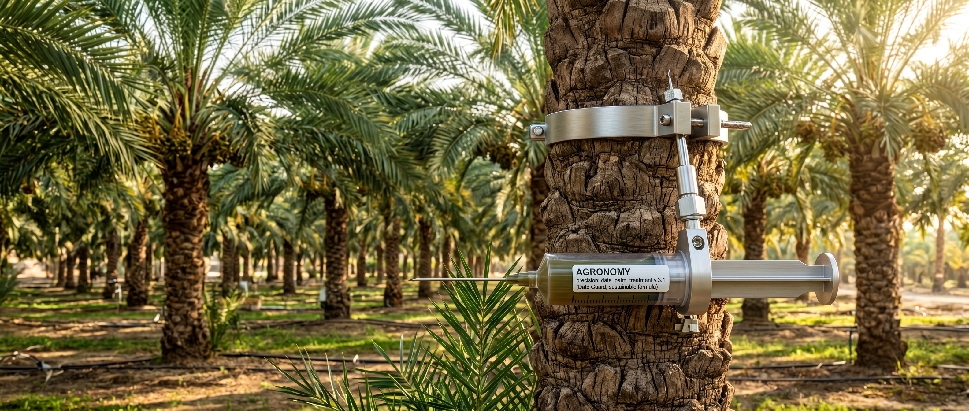 برنامج Agro Wisdom المتكامل لمكافحة سوسة النخيل الحمراء وحماية الاستثمارات الزراعية
